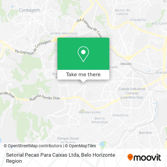 Setorial Pecas Para Caixas Ltda map