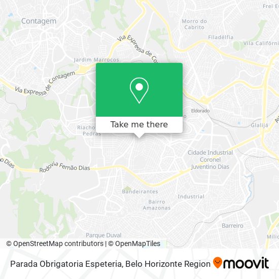 Parada Obrigatoria Espeteria map