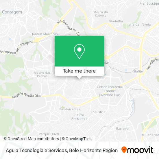 Aguia Tecnologia e Servicos map