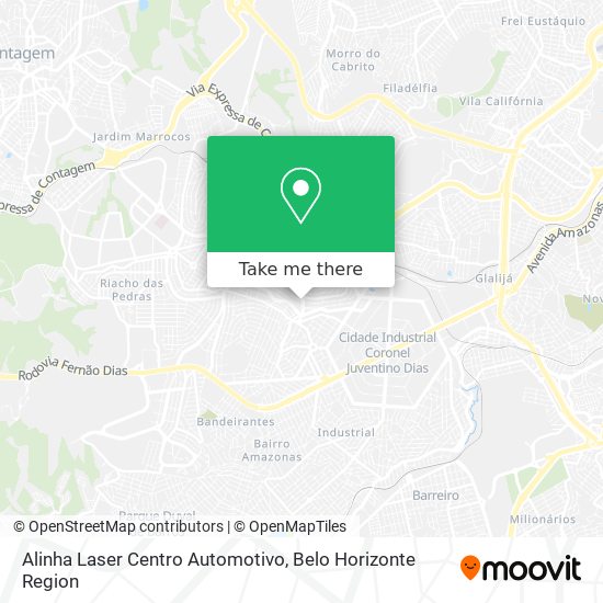 Alinha Laser Centro Automotivo map