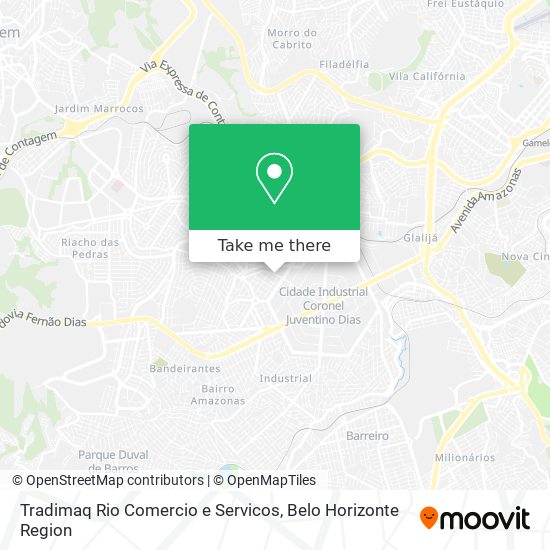 Tradimaq Rio Comercio e Servicos map