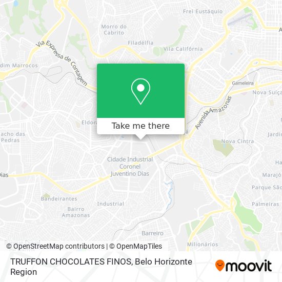 TRUFFON CHOCOLATES FINOS map