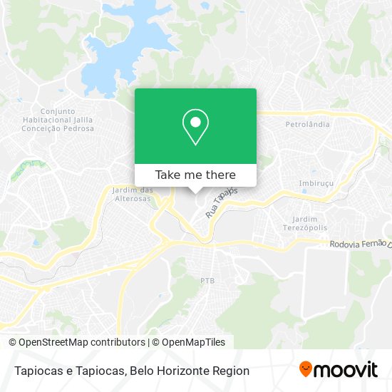 Tapiocas e Tapiocas map