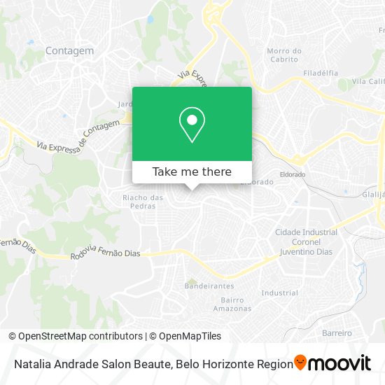 Natalia Andrade Salon Beaute map