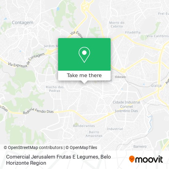 Comercial Jerusalem Frutas E Legumes map