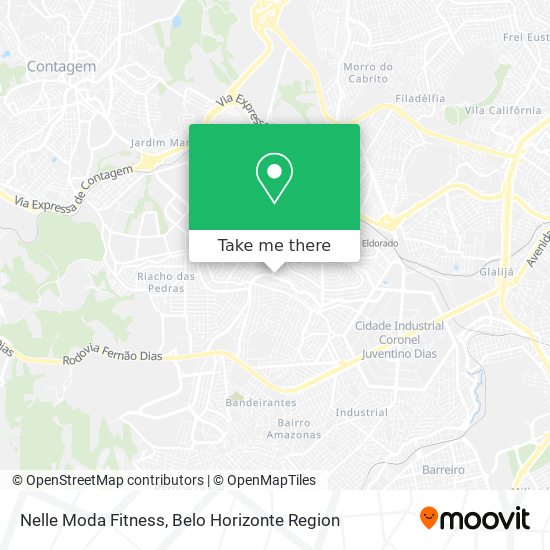 Nelle Moda Fitness map