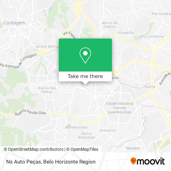 Ns Auto Peças map