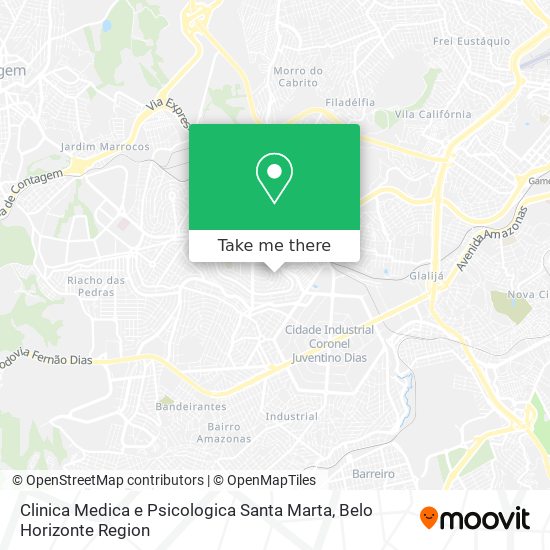 Clinica Medica e Psicologica Santa Marta map