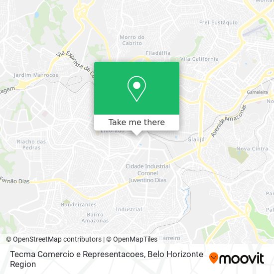 Tecma Comercio e Representacoes map
