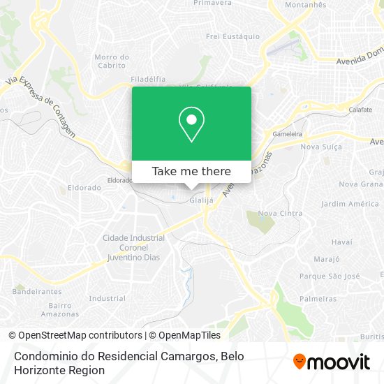 Condominio do Residencial Camargos map