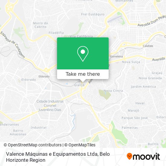 Valence Máquinas e Equipamentos Ltda map