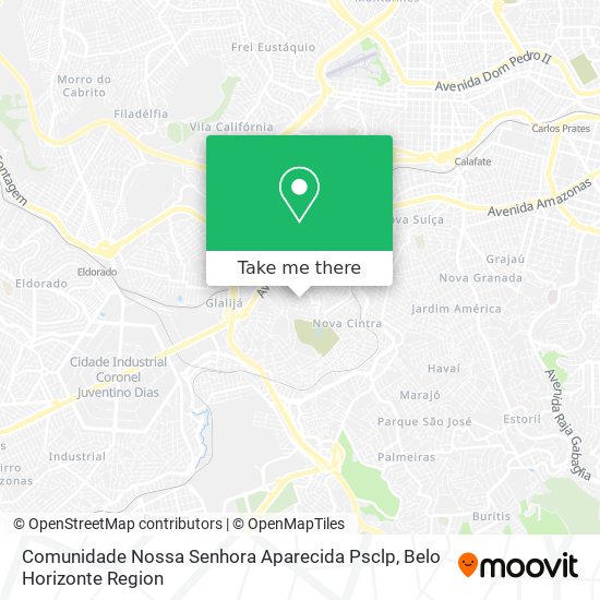 Comunidade Nossa Senhora Aparecida Psclp map