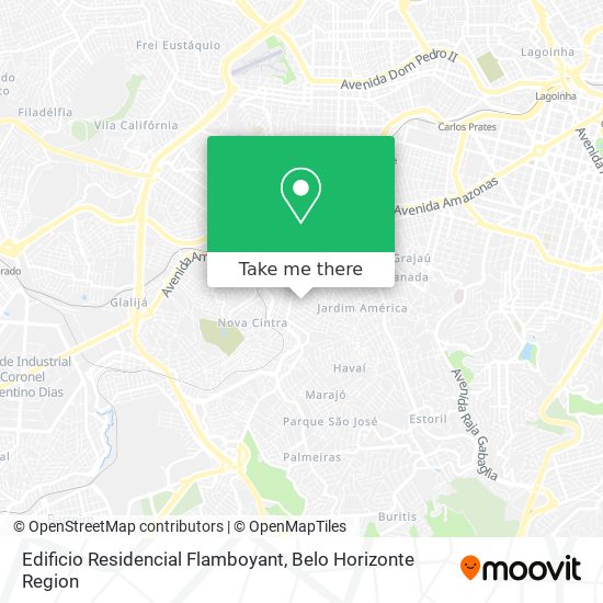 Edificio Residencial Flamboyant map