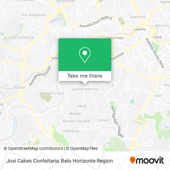 Josi Cakes Confeitaria map