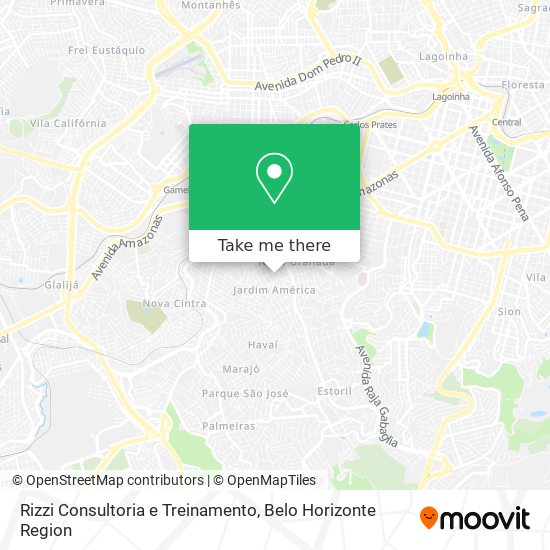 Rizzi Consultoria e Treinamento map