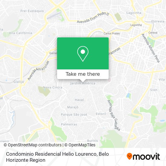 Condominio Residencial Helio Lourenco map