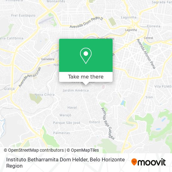 Instituto Betharramita Dom Helder map