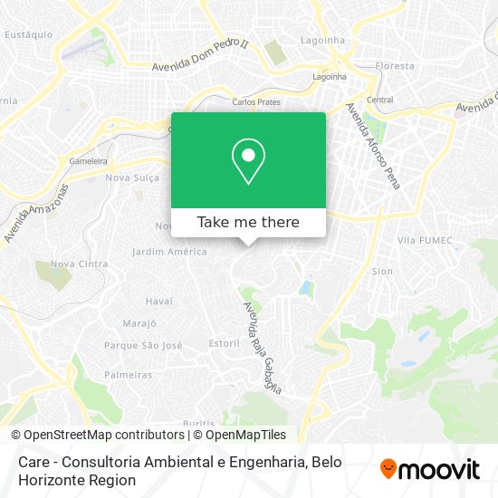Care - Consultoria Ambiental e Engenharia map