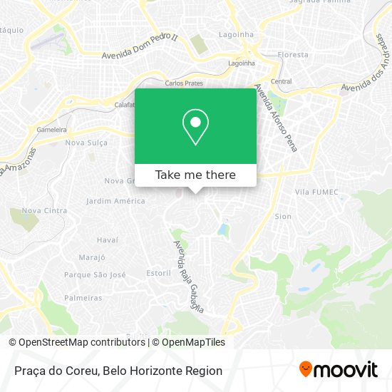 Praça do Coreu map