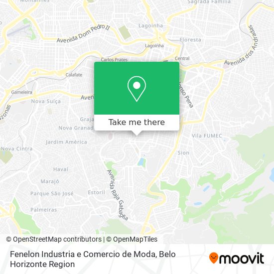 Fenelon Industria e Comercio de Moda map