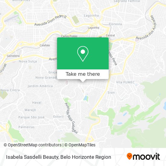 Isabela Sasdelli Beauty map