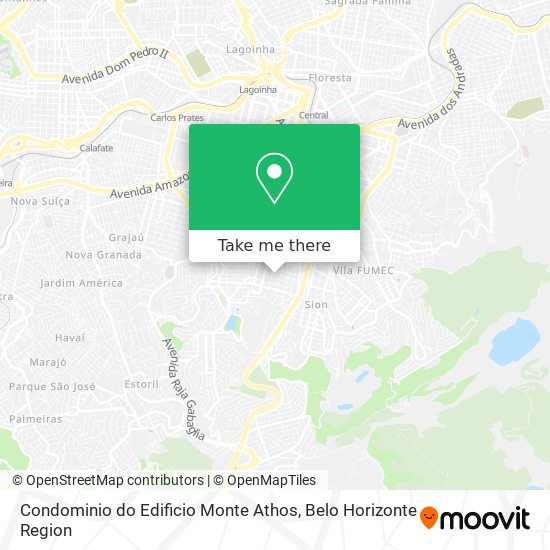 Condominio do Edificio Monte Athos map
