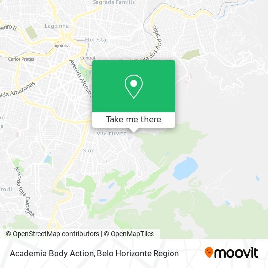 Academia Body Action map