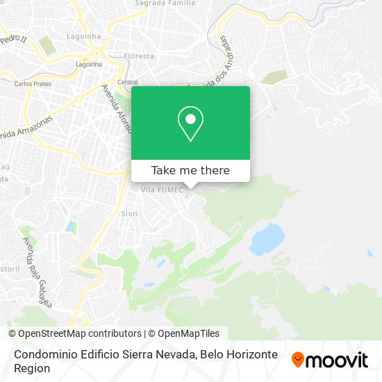 Condominio Edificio Sierra Nevada map
