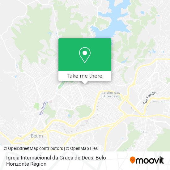 Igreja Internacional da Graça de Deus map