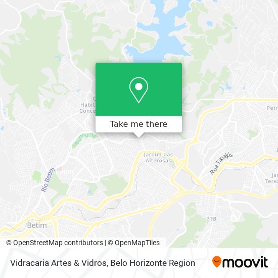 Vidracaria Artes & Vidros map