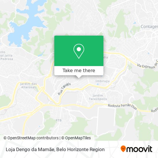 Loja Dengo da Mamãe map