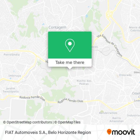 FIAT Automoveis S.A. map