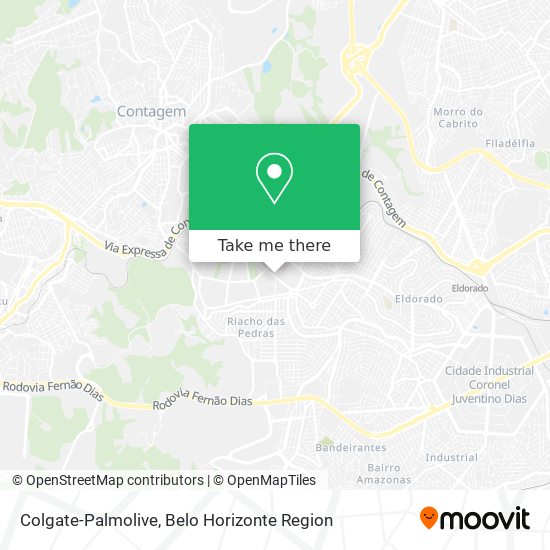 Colgate-Palmolive map