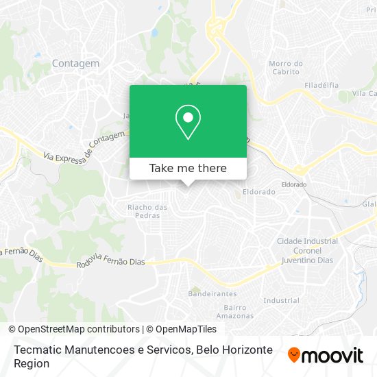 Tecmatic Manutencoes e Servicos map