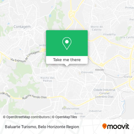 Baluarte Turismo map