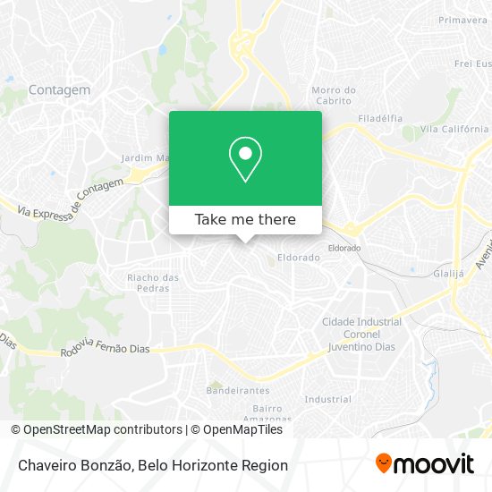 Chaveiro Bonzão map