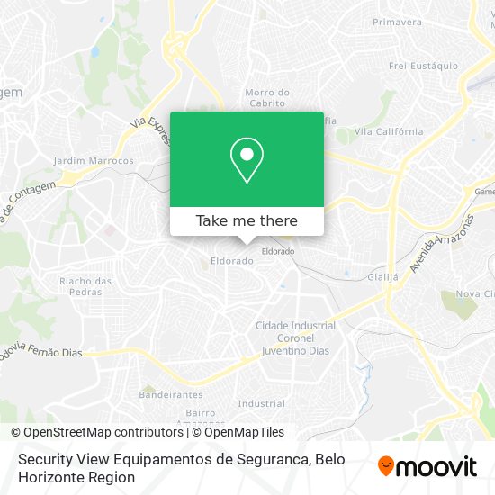 Security View Equipamentos de Seguranca map