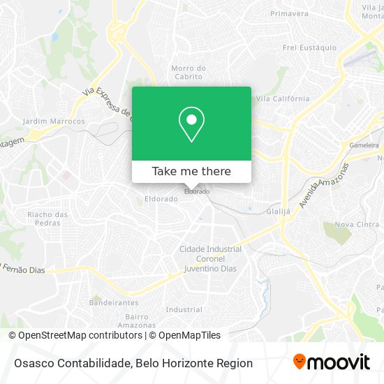 Osasco Contabilidade map
