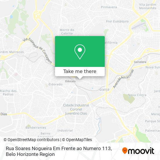 Rua Soares Nogueira Em Frente ao Numero 113 map