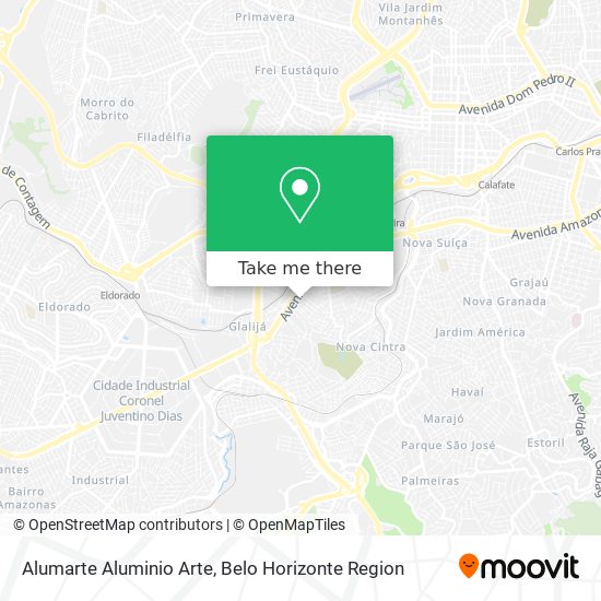 Alumarte Aluminio Arte map