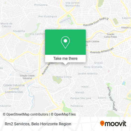 Rm2 Servicos map