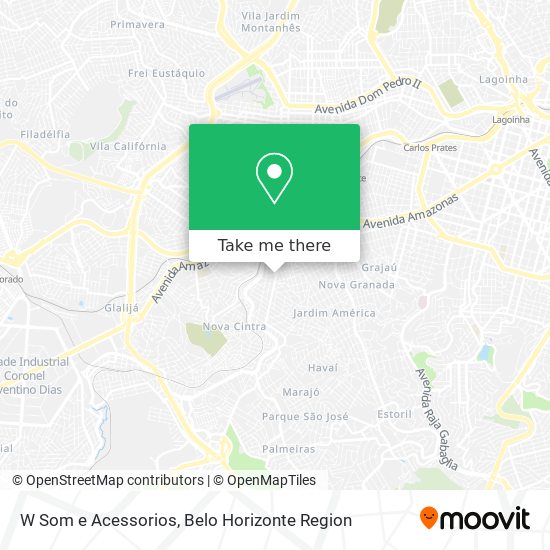 W Som e Acessorios map