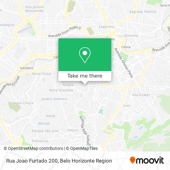 Rua Joao Furtado 200 map