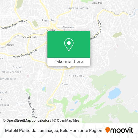 Matefil Ponto da Iluminação map
