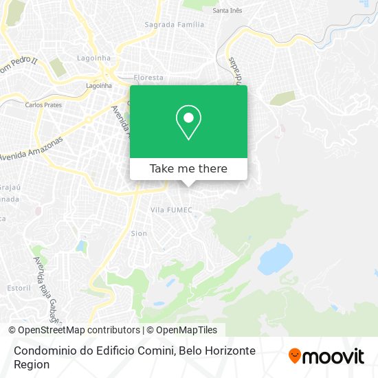 Condominio do Edificio Comini map