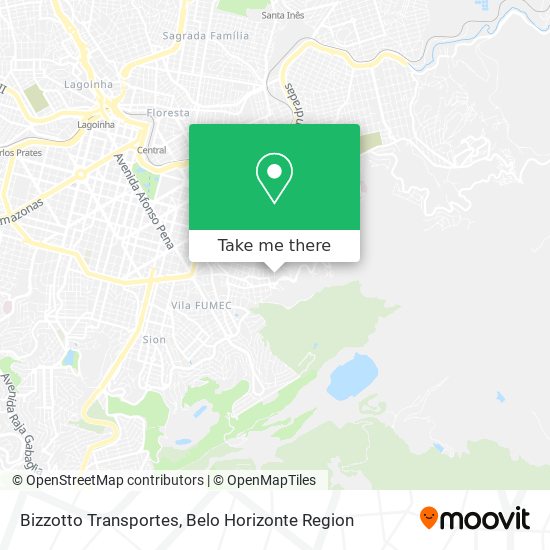 Bizzotto Transportes map