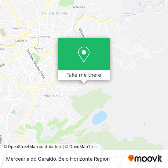 Mercearia do Geraldo map