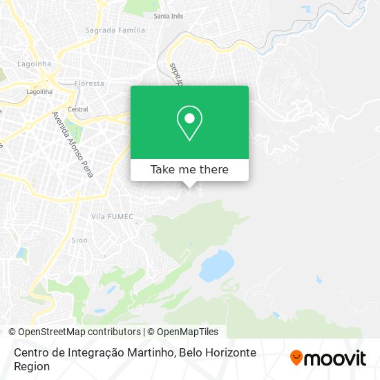Centro de Integração Martinho map