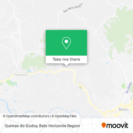 Quintas do Godoy map