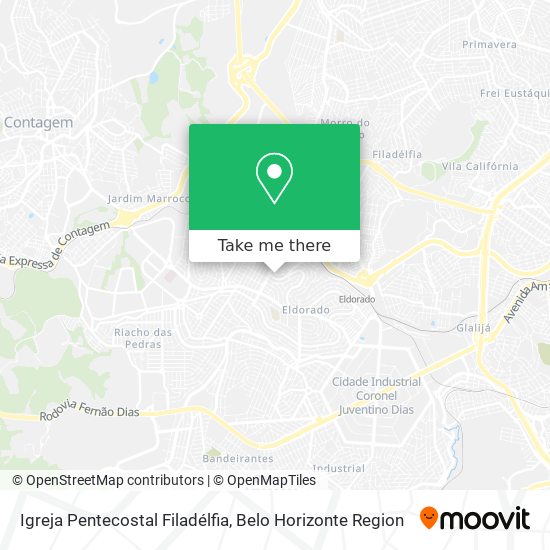 Igreja Pentecostal Filadélfia map
